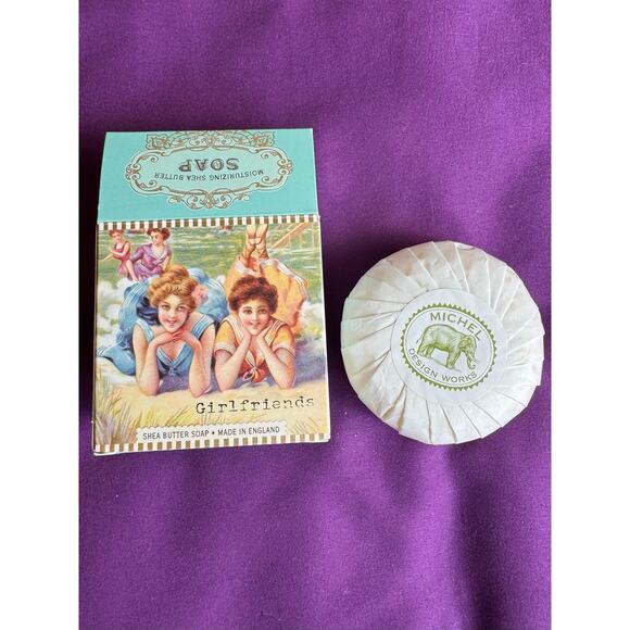 Michel Design Works Girlfriends Shea Butter Soap – Vintage-Inspired - Picture 4 of 4
